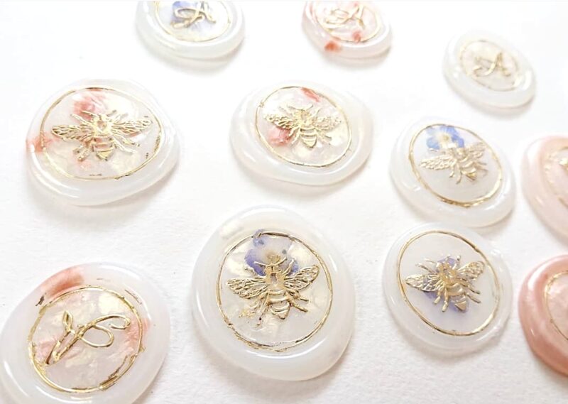 半透明 グルーガンシーリングスタンプ