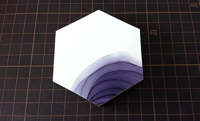 綺麗に切り出した作品