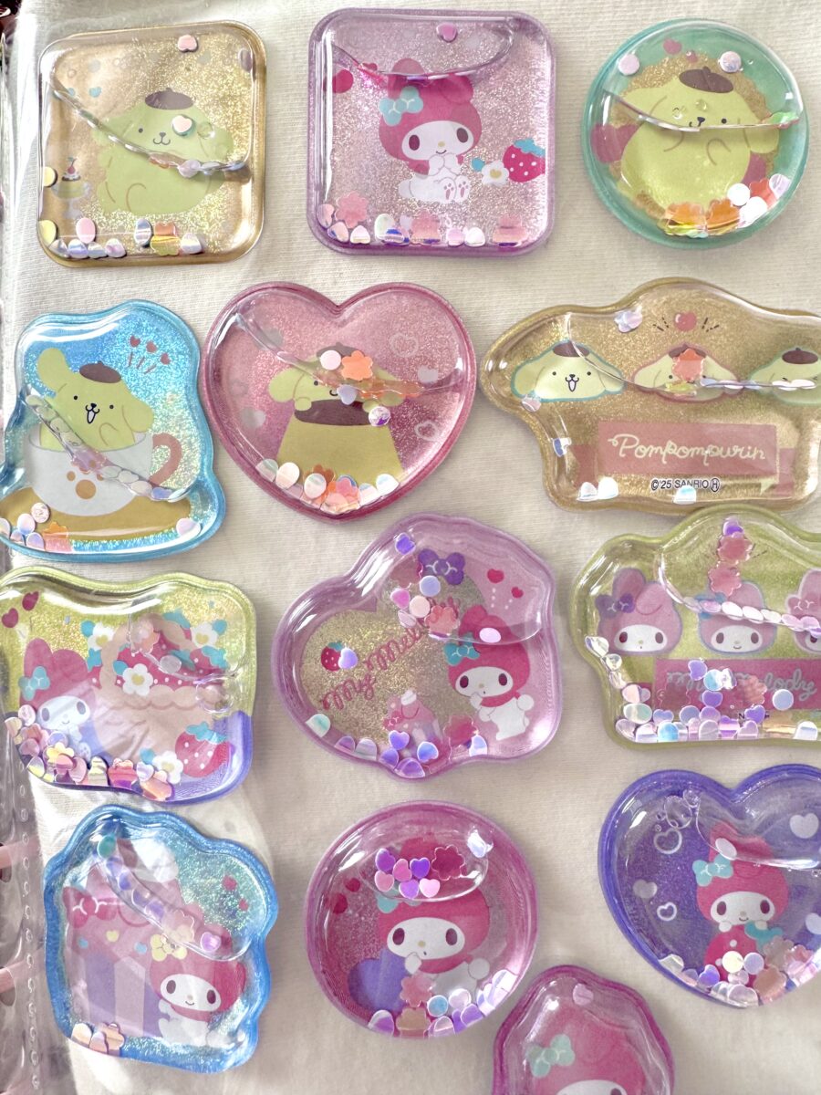 サンリオのウォーターシール