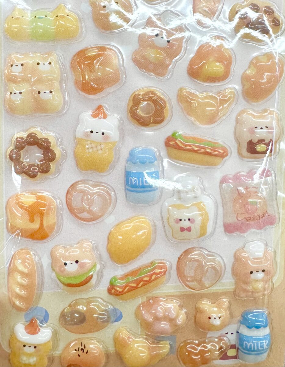 クーリアオリジナルデザインのパクリシール