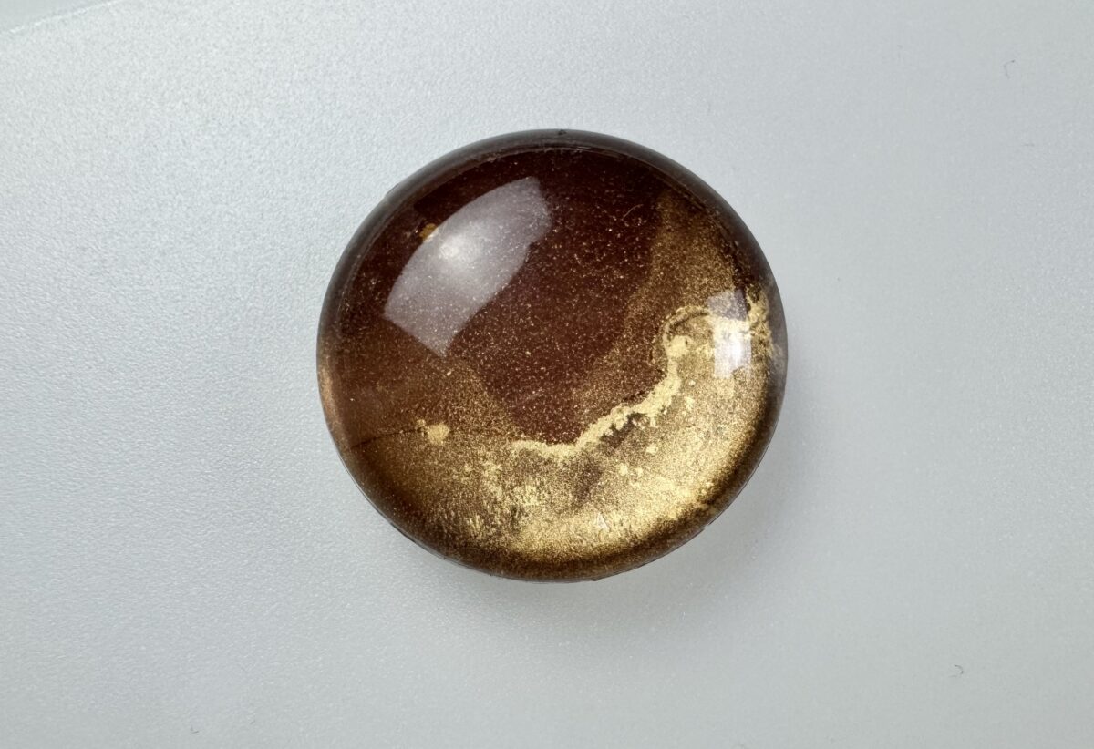 完成したアルコールインクアートぷっくりシール