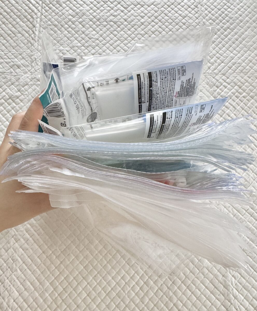 様々な種類の袋