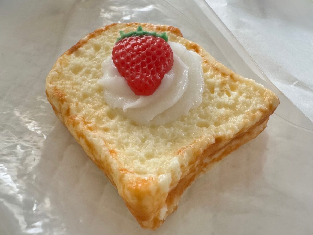 フレンチトーストデザインのスクイーズ